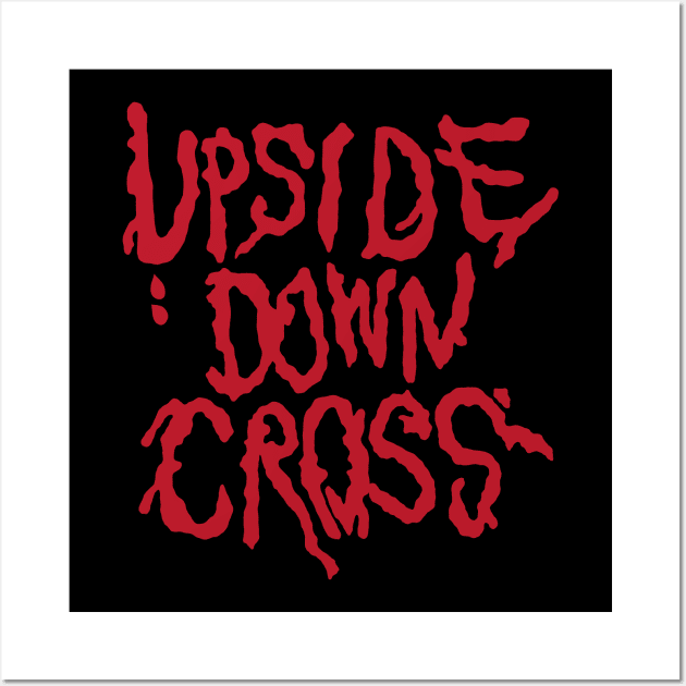 Upside Down Cross Upside Down Cross Posters and Art Prints
